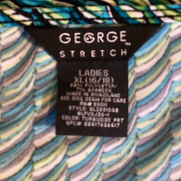 George Stretch Blouse Size XL - Picture 9 of 9